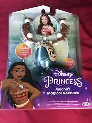 Disney Moanas Magical Necklace Light-Up Soft Green Glow Costume Dress-Up NEW. Batteries are still new and the green...