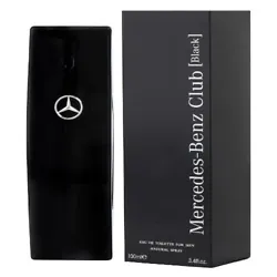 Mercedes Benz Club Black 3.4 oz EDT Cologne for Men New In Box.