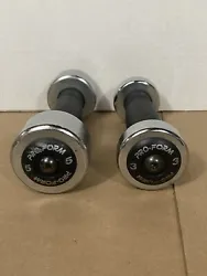 Both weights are in used condition. Come as is. See pictures for details.