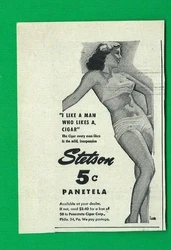 Small original print ad from 1949 magazine. Very good condition.