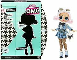 Unbox L.O.L. Surprise! O.M.G. fashion doll – Uptown Girl – with 20 surprises. Shes the big sister to L.O.L....