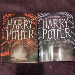 Livre Harry Potter Tome 2 et 3  :  - Harry Potter et la chambre des secrets  - Harry Potter et le prisonnier dAzkaban