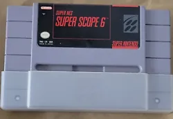 Super NES Super Scope 6 (Super Nintendo) SNES Cart Only. Condition is Good. Shipped with USPS First Class.
