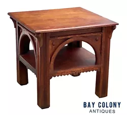 Thomas brooks was a prolific institutional level cabinet maker working in New York City at the height of the Victorian...