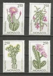 Monaco - Timbres Neufs Luxe - ReproductiondAquarelles dEtienne Clerissi : Yvert n° 1877 à 1880.