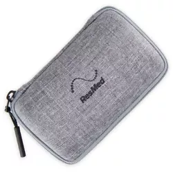 This rigid case can be used to protect your AirMini Portable Auto-CPAP device when travelling.