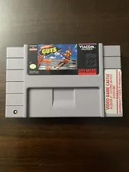 Nickelodeon Guts for Super Nintendo SNES Cart Great Shape Tested.