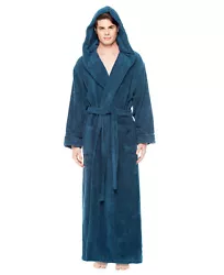100% Turkish terry cotton. Made in Turkey with high quality Turkish Cotton. Size S : Bathrobe Length 51