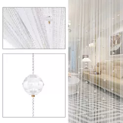 It can be used as a door curtain, window curtain, and partition or wall decoration. To make your room romantic and good...