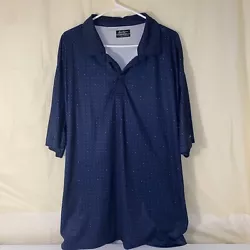 Ben Hogan Performance Polo golf Shirt short sleeve Blue 3XL Diamond284