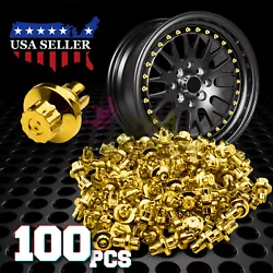 Customize the look of your rims with these sick rivets! Custom Plastic Wheel Rivets. Includes 100 plastic custom...