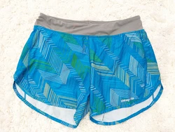 Patagonia Shorts Running Workout Size Medium Womens with liner. 5 inch inseam
