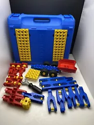 LOT TOOL BOX TOOLO DUPLO incomplet, pièces + mallette.