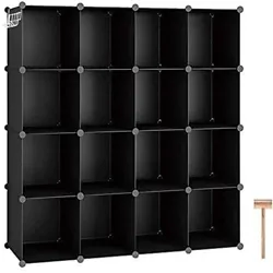Stable structure ensures that each cube can withstand a maximum weight of 11 lbs. LARGE CAPACITY STORAGE: Each cube...