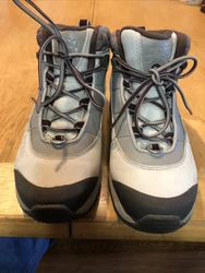Merrell Artic Fox 6 Snow Hiking Boot Silver Birch Wms Sz 7 Waterproof Nubuck. Prima loft 200 g insulation. Very good...
