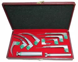 (Not Included: Accept 2 Sized C Batteries). The Macintosh Laryngoscope Blade . . The Macintosh is the predominate model...
