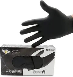 Unlike latex gloves that corrode when exposed to oil and grease, these disposable nitrile gloves are resistant to use...