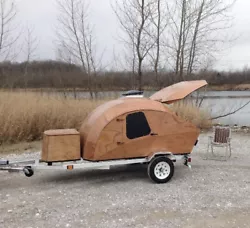Very cool all wood teardrop camper in excellent condition.