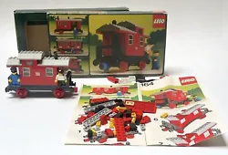 Lego réf 164passenger wagon. Année : 1978. Notice dinstructions en bon état, pas de déchirure ni manque, pas de...