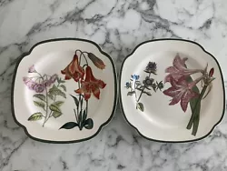 Two lovely Square Spode, Williamsburg, 