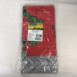 Teenage Mutant Ninja Turtles Paper Table Cover/Cloth. Color: Red. 2003 Mirage Studios.