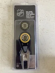 Team Effort NHL Boston Bruins CVX Mark Repair Tool & 2 Ball Markers.