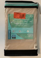 SHEEX Artic Aire Max Pillowcase, Set Of 2 Standard Taupe. Silky smooth Tercel Lyocell with coolX tech. Condition is...