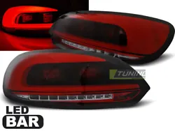 LDVWC2 - RV41SRS. LTI LED Pilotos traseros para VW SCIROCCO 3 III 2008-14 R-S ES LDVWC2-ED. LTI LED Tail Lights for VW...