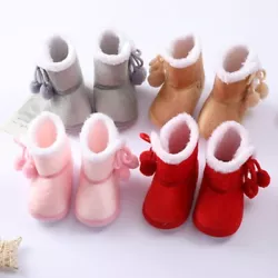 Boot Type:Snow Boots. Shoe Upper Made of cotton and velvet,Sole Made of cotton fabic, comfortable and breathable. Item...