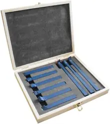 Outils de précision - tour à métaux - 9 pièces - 12 x 12 mm. 9 outils de précision - tournage, ce jeu de 9 outils...