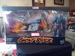Marvel Legends Series Ghost Rider W/ Flame Cycle Motorcycle Brand New in Box.