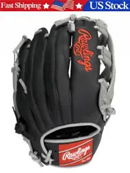 The Rawlings Pro Select Series Baseball Glove is ideal for recreational baseball players. With an all-leather shell, it...