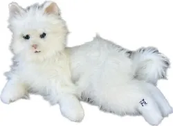 Tested and works.This FurReal Friends My Cuddlin Kitty White Cat Lulu is an interactive toy from Hasbro that is perfect...