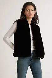 VELVET By Graham & Spencer. If you love to layer, we have just the thing for you! Chelle Faux Fur Vest. Fabric: Faux...