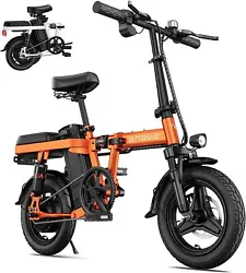 ENGWE T14 Folding Electric Bikes for Adults Teens 350W 19.2MPH 14