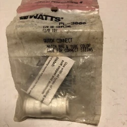 Watts Quick Connect Coupling, PL-3000, 1/4