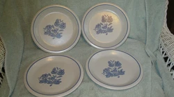 Four Pflatzgraff Yorktowne bread, salad, or dessert plates. Very good condition. If an item is NEW it will be clearly...