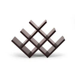 This creatively designed 360° view wine rack conveniently holds up to 8 bottles of your favorite wine. The rack is...