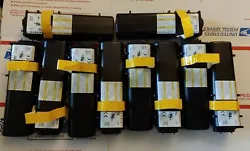 Lot Of (10) Arris Lithium BPB044S Modem Battery For 18650 Battery Recovery Used. 40 18650 lithium ion batteries total...