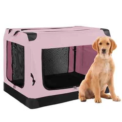 It can also be rolled up so you can keep an eye on your pet. Soft Dog Crate - The foldable dog bed can be installed...