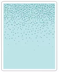 Create a big impression! Sizzix item #661008. designed by Tim Holtz. Sizzix Textured Impressions Embossing Folder -...