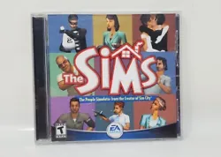 The Sims PC 2000 Original Computer Game Complete. Disc is in very good condition. Case has crack and some scuffs marks.