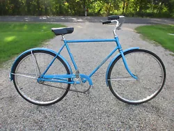 This bike is not perfect but is really nice for a 58 year old bicycle. Serial number starts with MA316XX dating it...