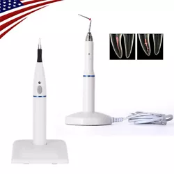 It support the vertical compaction of Gutta percha for the root canal filling. Put the obturation pen onto the charging...