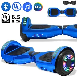 Safety Standard: This hoverboard is UL2722 certified, it ensures the battery and its component will have no issue while...