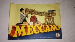 Ancien Manuel Dinstruction Numéro 4, MECCANO. Vintage, Rétro, Jouet.  Bon état général. 49 pages, état dusure...