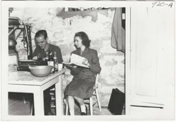 How all great novels start. Note the Roget’s Thesaurus on the left.