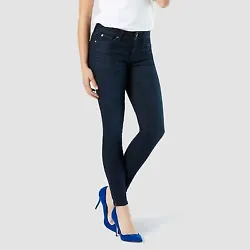 •Essential Stretch denim gives a snug fit that wont lose shape •Mid-rise •Skinny through hip and thigh...