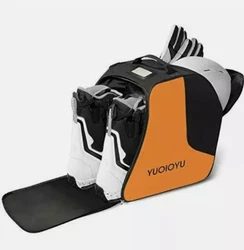 Ski Boot Bag - Waterproof Snowboard Boots Bag, Perfect Gear Travel Shoulder.