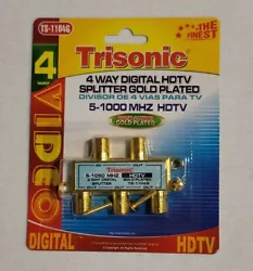 This is used to split your cable/antenna signal into any combination of 4 Tv, VCRs etc.